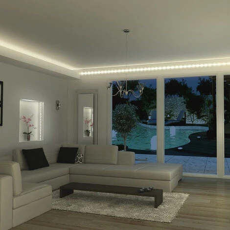 XANLITE - Ruban LED (kit Complet) - 3m - 600 Lumens - Blanc Chaud - LSA-K3 â Image 5