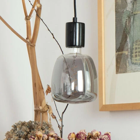 XANLITE - Ampoule LED Déco MUG Au Verre Fumé, Culot E27, 4W Cons., 200 Lumens, Lumière Blanc Chaud - RFDE400M150F â Image 2