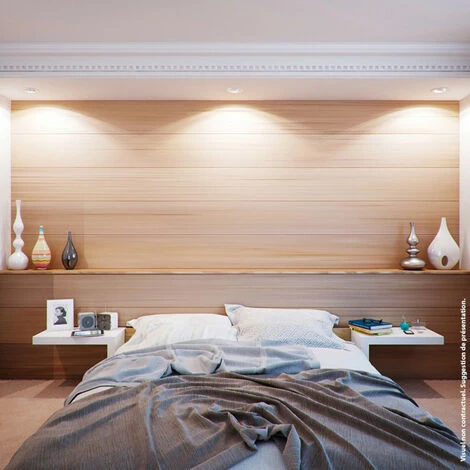 XANLITE - Lot De 3 Spots Encastrable LED Intégrés - Orientable - Cons. 4.5W (eq. 50W) - 345 Lumens - Blanc Neutre - PACK3SEL345CW – Image 3