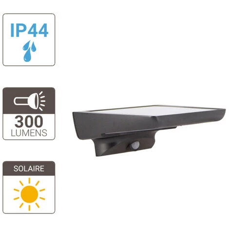 XANLITE - Applique Murale LED Solaire, Détecteur De Mouvement Inclus, 300 Lumens - APS300 â Image 4