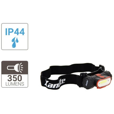 XANLITE - Lampe Frontale LED, Détécteur De Mouvement Intégré, 350 Lumens, Rechargeable USB - FR350S â Image 2