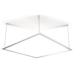 XANLITE - Plafonnier LED Carré - Cons. 40W - 3100 Lumens - Variation De Température Lumineuse Par Switch - PA3000WCCT