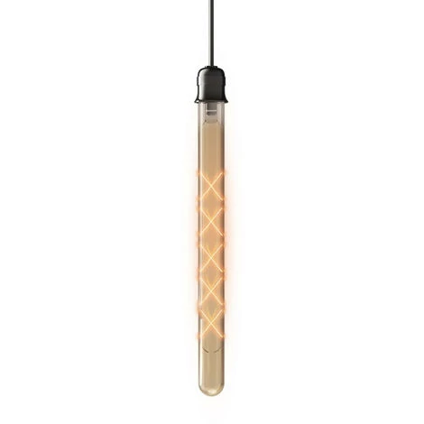 XANLITE - Ampoule LED T30 / Vintage Au Verre Ambré, Culot E27, 5W Cons. (40W Eq.), 500 Lumens, Lumière Blanc Chaud - RFDE470T30A â Image 4