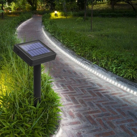 XANLITE - Balise Strip LED Solaire - 3m Blanc - - LSAK3SOLAR â Image 3