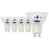XANLITE - Lot X5 Ampoules LED Spot, Culot GU10, Conso 4,8 W, Eq. 50 W, Blanc Neutre - PACK5RCXG50SCW
