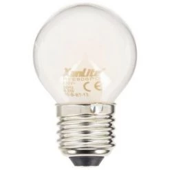 XANLITE - Ampoule LED Filament P45, Culot E27, 6,5W Cons. (60W Eq.), 2700K Blanc Chaud - RFE806PO