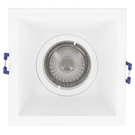 XANLITE - Spot GU10 50W 2700K Carré Profond Blanc IP20 - SP50CPB – Image 3
