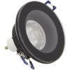 XANLITE - Spot GU10 50W 4000K Rond Noir IP44 - SP50RIP44NCW