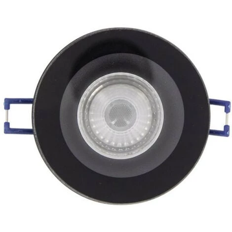 XANLITE - Spot GU10 50W 4000K Rond Noir IP44 - SP50RIP44NCW â Image 5