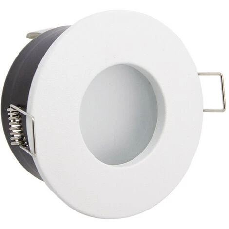 Xanlite - Spot GU10 50W 4000K Rond Blanc IP65 - SP50RIP65BCW