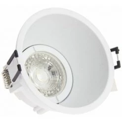 Xanlite - Spot GU10 50W 2700K Rond Profond Blanc IP20 - SP50RPB