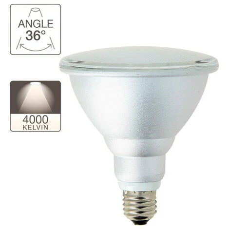 XANLITE - Ampoule LED PAR38, Culot E27, 15W Cons. (135W Eq.), Lumière Blanc Neutre - ALPAR38 â Image 5