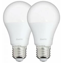 XANLITE - Lot De 2 Ampoules LED A60 - CuLot E27 - Classique - PACK2EE806GCW