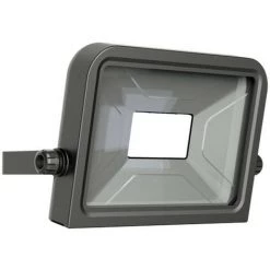 XANLITE - Projecteur LED Mural Noir, X3 Intensités Lumineuses, 20 W, 1400 Lumens - PR20WMDS