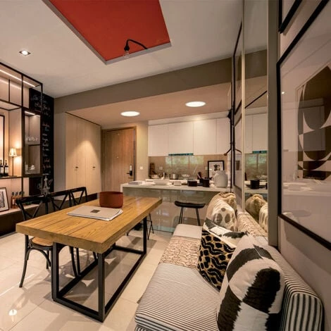 XANLITE - Plafonnier LED Rond - Double Fixation - Cons. 18W - 2200 Lumens - Blanc Neutre - KSDOP1400RCW â Image 3