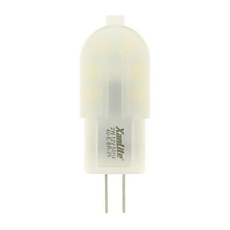 XANLITE - Ampoule LED Capsule, Culot G4, 2W Cons. (180 Lumens.), Lumière Blanc Chaud - ALG4160