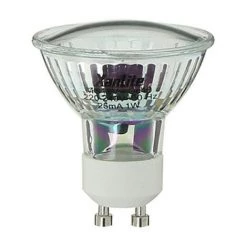 Xanlite - Ampoule LED Spot, Culot GU10, 0,6W Cons. (N.C Eq.), Lumière Lumière Rouge - MG18R