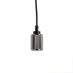 Xanlite - Suspension à Douille En Aluminium, Finition Pointes De Diamant Argentées, Culot E27 - SDV03EB