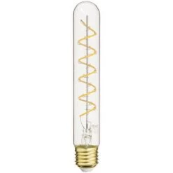 Xanlite - Ampoule LED (T185) Tube / Vintage, Culot E27, 4W Cons. (20W Eq.), 200 Lumens, Lumière Blanc Chaud - RFDE160T185S