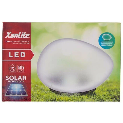 XANLITE - Galet Lumineux LED Solaire (sans Fil), Extérieur : IP44 - GAPSOV â Image 5