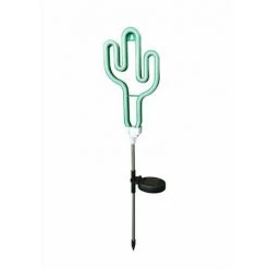 XANLITE - Piquet LED Solaire "Cactus", Vert, Spéciale Extérieur (IP44) - SOCACTUS