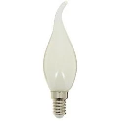 XANLITE - Ampoule à Filament LED Flamme Coup De Vent, Culot E14, 4W Cons. (40W Eq.), Lumière Blanche Chaud - RFV470FCO