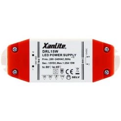 Xanlite - Driver Pour Ampoule LED GU5.3 Et G4, Puissance 15W - DRL15W