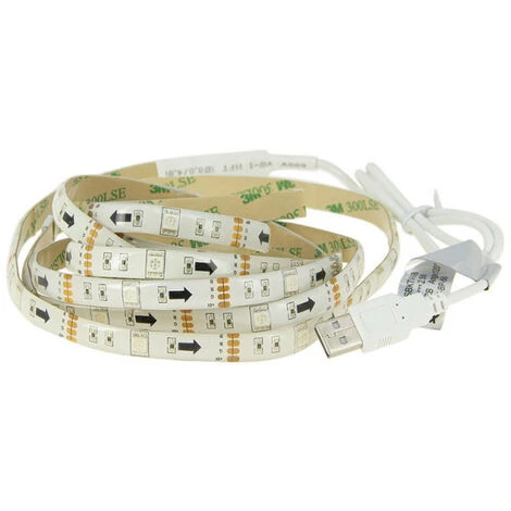 XANLITE - Ruban LED TV (kit Complet) - 2m - RGB Multicolore - LSBKTVRVB â Image 4