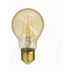 Xanlite - Ampoule LED (A60) / Vintage Au Verre Ambré, Culot E27, 3,8W Cons. (30W Eq.), 350 Lumens, Lumière Blanc Chaud - RFDE400GA
