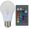Xanlite - Ampoule LED A60, Culot E27, 5W Cons. (60W Eq.), Lumière Blanc Chaud Ou Lumière RVB Avec Télécommande - SERVBRW