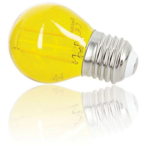 XANLITE - Ampoule LED P45, Culot E27, 2W Cons. (N.C Eq.), Lumière Lumière Jaune - EEPJ â Image 5