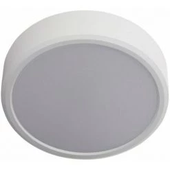 Xanlite - Plafonnier LED Rond - Double Fixation - Cons. 12W - 1450 Lumens - Blanc Neutre - KSDOP850RCW
