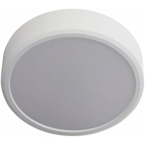 Xanlite - Plafonnier LED Rond - Double Fixation - Cons. 12W - 1450 Lumens - Blanc Neutre - KSDOP850RCW