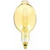 XANLITE - Ampoule LED Giant (BT180) / Vintage Au Verre Ambré, Dimmable, Culot E27, 8W Cons. (60W Eq.), 800 Lumens, Lumière Blanc Chaud - RFDGE500BT18AD