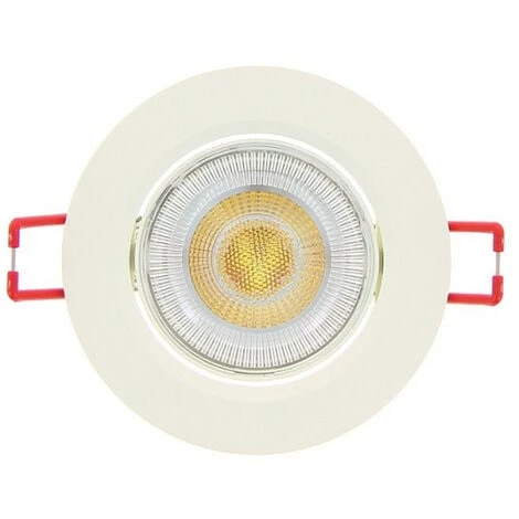Xanlite - Spot Encastrable LED Intégré - Orientable - Cons. 4,5W (eq. 50W) - 345 Lumens - Blanc Neutre - SEL345CW