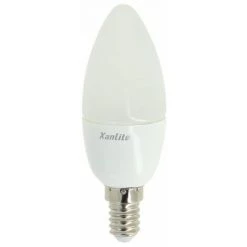 XANLITE - Ampoule LED Flamme, Culot E14, 6W Cons. (40W Eq.), CCT Température De Lumière Variable 2700k - 6000k - SV40FCCT