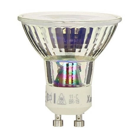 Xanlite - Ampoule LED Spot, Culot GU10, 5W Cons. (50W Eq.), Lumière Blanche Neutre - VG50SCW