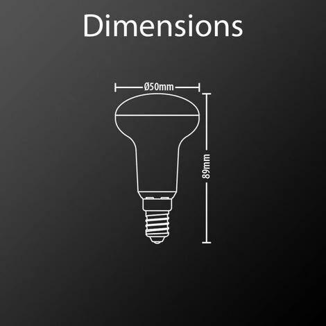 XANLITE - Ampoule LED R50 Réflecteur, Culot E14, Conso 5,6W, Eq. 40W, Blanc Neutre - ALR50CW â Image 4
