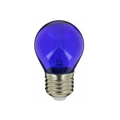 XANLITE - Ampoule LED P45, Culot E27, 2W Cons. (N.C Eq.), Lumière Lumière Bleu - EEPB