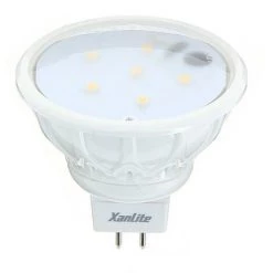 XANLITE - Ampoule LED Spots, Culot GU5.3, 2,7W Cons. (35W Eq.), Lumière Blanc Chaud - MM180ST