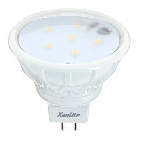 XANLITE - Ampoule LED Spots, Culot GU5.3, 2,7W Cons. (35W Eq.), Lumière Blanc Chaud - MM180ST