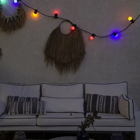 XANLITE - Lot De 5 Ampoules LED, Culot E27, RVB, Spécial Extérieur - PACK5EEGRLPRVBJR â Image 3