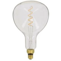 XANLITE - Ampoule LED Giant Fiole / Vintage, Culot E27, 4W Cons. (30W Eq.), 323 Lumens, Lumière Blanc Chaud - RFDGE280RS