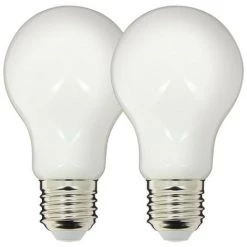 XANLITE - Pack De 2 Ampoules LED (A60), Culot E27, Conso. 8W (eq. 75W), 1055 Lumens, Blanc Neutre - PACK2RFE1055GOCWED