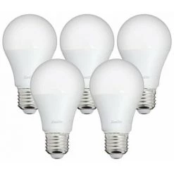 XANLITE - Lot X5 Ampoules LED Standard, Culot E27, Conso 9W, Eq. 60W, Blanc Neutre - PACK5EE806GCW