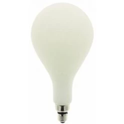 XANLITE - Ampoule LED Déco éclairante Poire Opaline Au Verre Lacté, Culot E27, 24W Cons. (185W Eq.), 3200 Lumens, Lumière Blanc Neutre - RFDGE3000GOCW