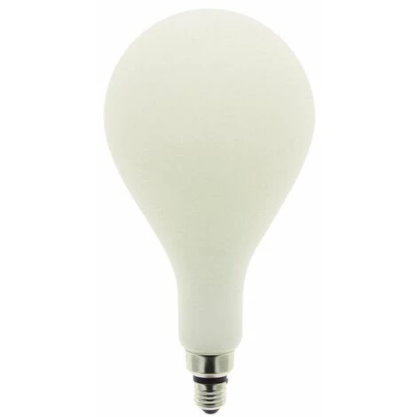 XANLITE - Ampoule LED Déco éclairante Poire Opaline Au Verre Lacté, Culot E27, 24W Cons. (185W Eq.), 3200 Lumens, Lumière Blanc Neutre - RFDGE3000GOCW