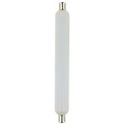 XANLITE - Tube LED, Culot S19, 8,5W Cons. (50W Eq.), Lumière Blanc Chaud - S19LED638