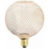 XANLITE - Ampoule Déco Cage Boule Cuivre, Culot E27, Hologramme, Blanc Chaud - RFDHE150BCAC