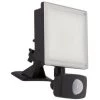 XANLITE - Projecteur LED Mural Noir, Détécteur De Mouvement Inclus,20 W, 1600 Lumens - PR20WMD